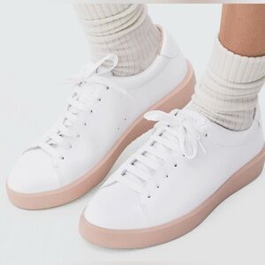 The ReLeather Tennis Shoe White